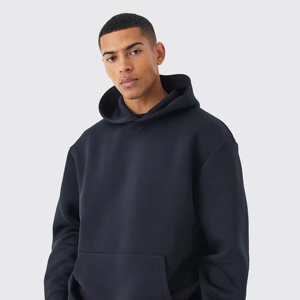 Haute qualité personnalisée pour bouffée impression Vintage hommes sweat à capuche surdimensionné 500gsm français éponge survêtement lourd hiver-prêt coton - Product Image 6