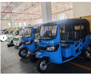 Grand Tuk Tuk Taxi Électrique à Trois Roues pour Passagers - Auto-Rickshaw à Carrosserie Ouverte pour le Tourisme - Product Image 4