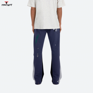 กางเกงวอร์มขายาวมีระบายสำหรับผู้ชายกางเกงวิ่งแนวสตรีทแบบออกแบบได้ตามต้องการระบายอากาศ - Product Image 5