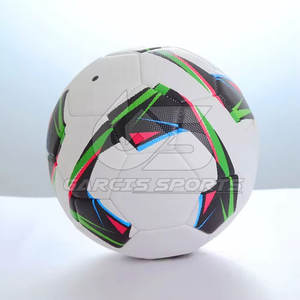 Balón de fútbol de diseño personalizado disponible para equipos de club, práctica escolar y uso promocional, balón de fútbol para patio de recreo al aire libre - Product Image 2