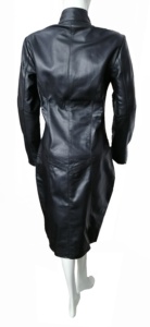 Nouvelle arrivée robe en cuir véritable décontractée respirante pour femmes/robe en cuir pakistanaise/robe en cuir pour femmes - Product Image 5
