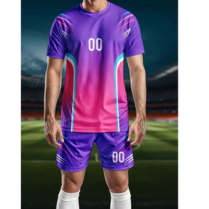 Camiseta Deportiva Personalizada para Hombre, Estilo Multideportivo (Fútbol Americano y Fútbol), Cómoda, Transpirable, con Nombre y Número, Corte Automatizado - Product Image 2