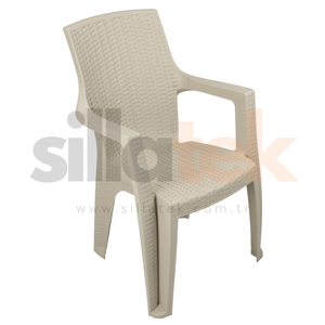 Fabricant turc Nibras, chaises de salon modernes et écologiques pour l'extérieur et le bureau à domicile, avec matériau en rotin, Turquie - Product Image 1