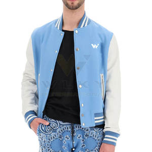 Veste en laine Letterman à manches longues décontractée pour hommes la plus vendue haute qualité nouveau design à capuche taille XL pour le travail d'hiver - Product Image 3