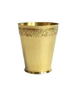 Best Supplier For Hotel Bar Accessories Drink Ware Glass Best Price Drink Ware Glass Classic Design Brass Glass Tea Coffee Use
