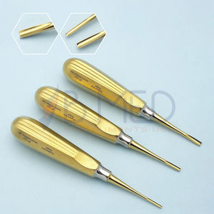 Élévateurs radiculaires Coupland dentaires 2026, 2 mm, 3 mm, 4 mm, pointe plate droite, instrument de chirurgie d'extraction dentaire - Product Image 1