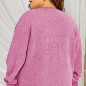Sweat-shirt léger de meilleure qualité pour femmes, tenue décontractée, pull en coton, sweat-shirt grande taille pour femmes - Product Image 2
