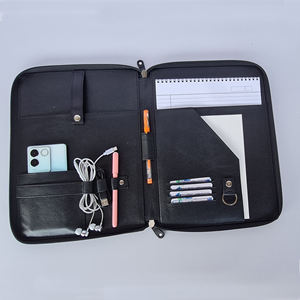 Men and Women Business Leather <b>Portfolio</b> Organizer Folio Padfolio <b>Folder</b> with Legal Pad Holder - Product Image 3