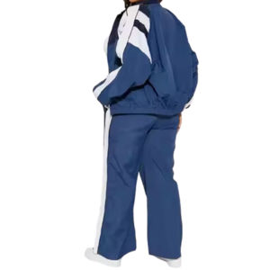 Chándal informal para mujer, conjunto de 2 piezas, Top con cremallera y cintura elástica, chándal cortavientos para mujer, conjunto de chándal de alta calidad 2026 - Product Image 3