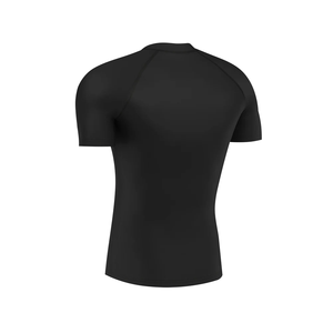 Chemise de compression athlétique homme coupe ajustée à manches courtes respirant équipement d'entraînement à séchage rapide - Product Image 5