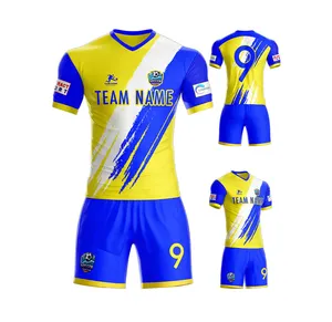 wholesale new custom design soccer shirts OEM services men football uniform