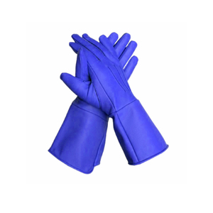 Guantes de soldadura de cuero antideslizantes de nueva fábrica con agarre mejorado Palm pantalla táctil guante de protección de manos seguro guantes de seguridad - Product Image 2