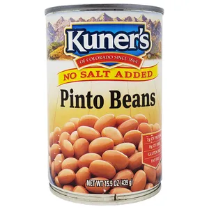 Latas de Frijoles Pintos Orgánicos - Frijoles Horneados Precocidos Disponibles para Pedidos al por Mayor - Product Image 1