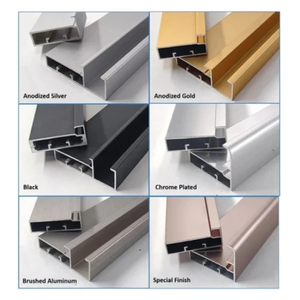 โปรไฟล์อลูมิเนียมอัลลอยด์ซีรีส์6000สำหรับห้องครัวแบบแยกส่วนพร้อมบริการเชื่อมและตัด - Product Image 3