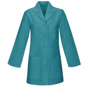 Vêtement de laboratoire en coton sergé, couleur unie, manches longues, style poches, pour médecin, infirmière, laboratoire, vente en gros, sur mesure - Product Image 1