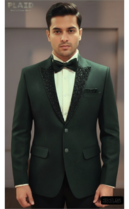 Vente de gros Blazer et gilet en jacquard de haute qualité avec pantalon - Product Image 2