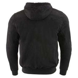 เสื้อฮู้ดดี้สำหรับขี่มอเตอร์ไซค์ ผ้าฝ้าย 100% ดีไซน์ทันสมัย ป้องกันอย่างมีสไตล์ พร้อมซับในเคฟลาร์เพื่อความปลอดภัย สวมใส่สบาย - Product Image 4