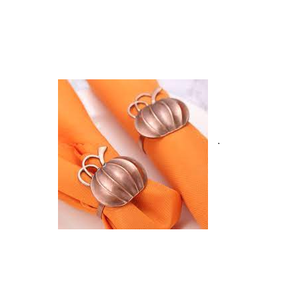 Anillo de cobre de alta calidad, soporte para servilletas de metal, accesorios de decoración para fiesta de boda, precio barato - Product Image 3