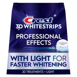 Crest 3D Whitestrips Professional Effects + Luz LED – Kit de Blanqueamiento Dental, 1 Luz + 20 Tratamientos, Cada Tratamiento con 1 Superior/1 Inferior - Product Image 5
