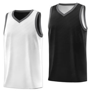 Maillot de basket-ball pour jeunes en maille respirante en polyester pur, design par sublimation, ensembles de tailles plus grandes, qualité de maillot, vêtements de basket-ball OEM - Product Image 3