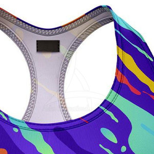 Soutien-gorge de sublimation respirant au meilleur design pour femmes, couleurs et logo personnalisés, haute qualité, fitness, prix bas - Product Image 5