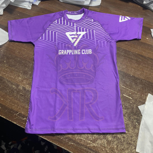 Personaliza tu propio logotipo sublimado manga completa Rash Guard MMA Rash Guard BJJ Rash Guard, camisa de compresión MMA Rashguard para hombres - Product Image 5