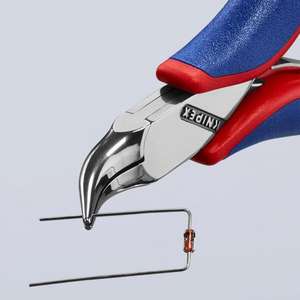 For Knipex Electronics Pliers Head <b>Mirror</b> Polished Multi-Component Grips on Handles - Product Image 3