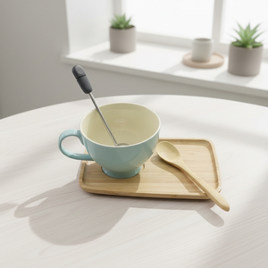 Wholesale 3459519Set-0.35 New Design Northern Europe Style Durable Porcelain Mug <b>Set</b> with <b>Infuser</b> for Tea/Coffee - Product Image 2