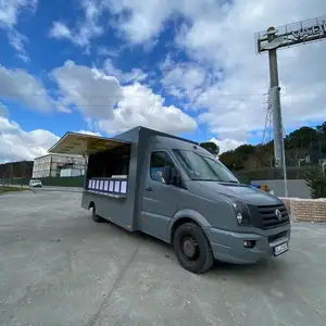 Affordable Original Commercial Mobile Electric Food Truck for Sale Stainless Steel Hot Dog Food Carts Street Dicing Van