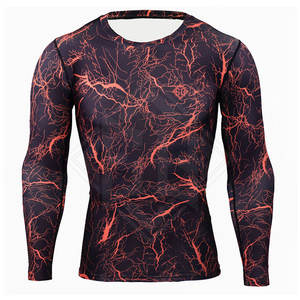 Camiseta de Protección Solar Transpirable de Primera Calidad para Hombre, Spandex/Poliéster, Impresión de Logotipo por Sublimación Personalizada para una Protección Solar Óptima - Product Image 1