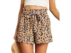 Short de bain d'été au design unique pour femmes imprimé élastique décontracté et Sexy Logo respirant facile à porter pour la salle de sport en gros - Product Image 4