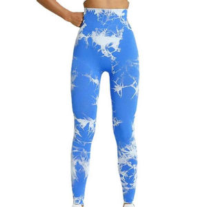 Quick dry Women Tie Dye <b>Legging</b> Custom Style Soft Arrival Sublimation Excellence Quality Elastic Waist Women Yoga <b>Leggings</b> - Product Image 2
