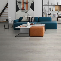 Carreaux de sol en porcelaine semi-mat 1200x600mm, texture imitation cuir, couleur claire, émaillés, antidérapants pour appartement