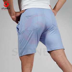 Pantalones cortos deportivos para gimnasio de verano de alta calidad para hombre con diseño personalizado - Product Image 6