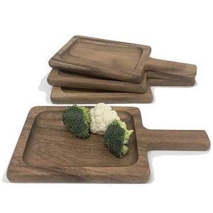100% planche à découper en bois de manguier rond naturel et fromage en bambou conception finie ustensiles de cuisine pour la vente en gros en vrac pour la charcuterie - Product Image 3