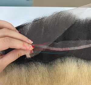 Cheveux humains vierges vietnamiens de qualité supérieure, lisses naturels, 13x6 HD, frontal, double trame, toutes les couleurs - Product Image 4