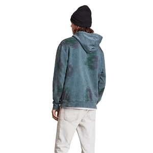 2025 nouveauté haute qualité basiques coton mélangé lourd GSM pull complet lavage à l'acide à capuche surdimensionné Slim Fit hommes sweats à capuche - Product Image 2