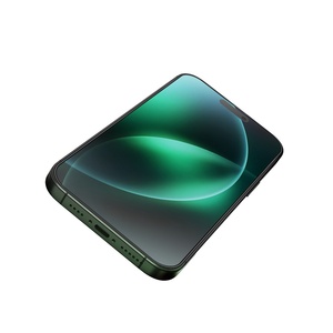 Verre trempé à bord haute définition Green Lion pour iPhone 16 & 16 Plus 16 Pro & 16 Pro Max Silicone 3D avec fonction anti-éblouissement - Product Image 1