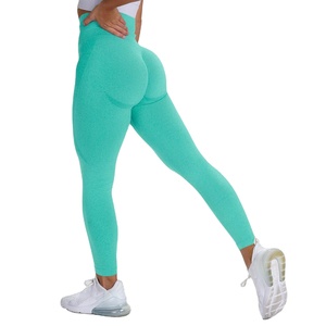 Leggings pour femmes à taille haute, décontractés, en tricot sans couture, séchage rapide, respirants, extensibles dans quatre directions, pour la salle de sport, le yoga, l'entraînement et la remise en forme - Product Image 6