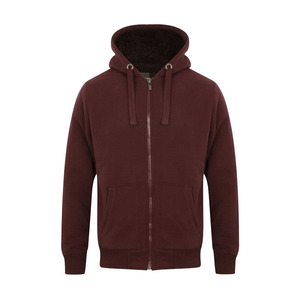 2024 Style Custom Logo French Terry Embroidery Logo Plain Zipper <b>Hoodie</b> Cropped Cotton Fleece Breathable <b>Full</b> <b>Zip</b> <b>up</b> <b>Hoodie</b> - Product Image 5