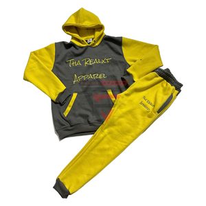 ชุดวอร์มและเสื้อฮู้ดชุดออกกำลังกายผ้าไนลอนชุดวิ่งออกกำลังกายมีโลโก้ออกแบบได้ตามต้องการ - Product Image 1