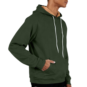Wholesale Lightweight Men's Hoodies Custom Color Pullover Quick Dry Breathable Cotton <b>Blended</b> New design Fashionable Hoodies - Product Image 4