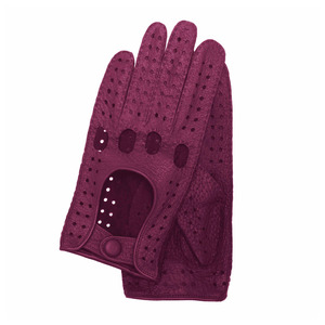 Gants de conduite classiques en cuir véritable: de haute qualité. Perforé, respirant et élégant. Personnalisation complète OEM/ODM. - Product Image 5