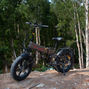 จักรยานไฟฟ้าพับได้ Elettronbike OG20 ขนาด 20 นิ้ว มอเตอร์ไร้แปรงถ่าน 250W แบตเตอรี่ลิเธียม 48V 15Ah ยางใหญ่ เบรกดิสก์ 7 สปีด - Product Image 4