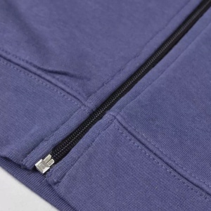 2024 Jersey de algodón azul Sudadera con capucha de gran tamaño para hombres Logotipo personalizado Impreso Sudaderas con capucha de peso pesado con accesorios de prendas de vestir AARON - Product Image 4