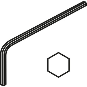 Llave Hexagonal ISO HXK 14 252.3g PRAMET - Product Image 1