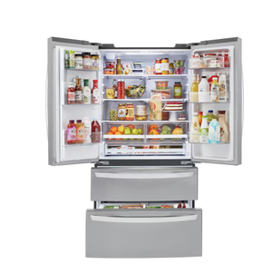 Refrigerador Inteligente de 4 Puertas Francesas, Eléctrico, de 36 Pulgadas de Ancho, con Capacidad de 27.8 Pies Cúbicos, Construcción de Aluminio, para Uso en Autocaravanas y Hoteles - Product Image 2