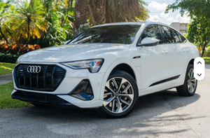 รถยนต์มือสองปี 2021 ออดี้ อีทรอน สปอร์ตแบ็ค พรีเมียม พลัส ดูอัลมอเตอร์ ขับเคลื่อนสี่ล้อ ระบบกันสะเทือนแบบปรับได้อัตโนมัติ ไม่ได้ดัดแปลง - Product Image 4