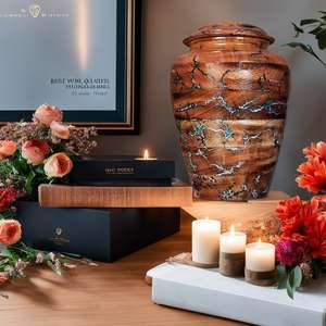 <b>Urn</b> <b>for</b> cremation <b>for</b> male <b>for</b> Human Personalized <b>for</b> Funeral <b>wood</b> <b>urn</b> <b>for</b> human <b>ashes</b> adult solid cremation plain <b>urns</b> - Product Image 5