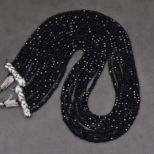 AAA+ Quality 7 Strand Amazing Cut Spine Most Beautiful 306.00 Cts <b>Beaded</b> <b>Necklace</b> Cus-Jew123 - Product Image 3